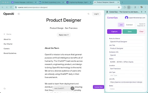 I-download ang CareerOps: Ang Pinakamahusay na Job Search Tool - Screenshot 3
