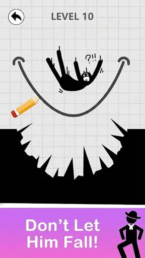 Save Stickman: Brain Draw Line – I-download ang Pinakabagong Laro - Screenshot 5