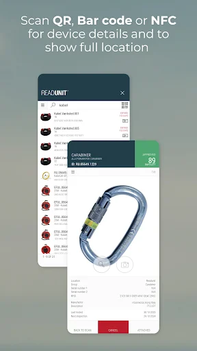 I-download ang Readunit A/S – Pamamahala ng Kagamitan para sa Kaligtasan - Screenshot 3