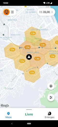 I-download ang Del Match Delivery Entregador – Mabilis at Ligtas - Screenshot 1