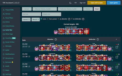 Hero Wars Assistant Download – I-optimize ang Iyong Laro Ngayon - Screenshot 3