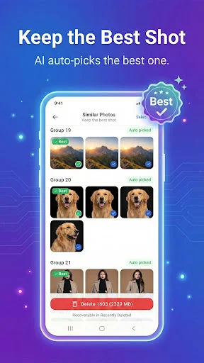 Download Duplicate Photo Cleaner AI – Linisin ang Gallery - Screenshot 5