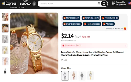 AliSave Pro: I-download ang AliExpress Images at Videos nang Mabilis - Screenshot 4