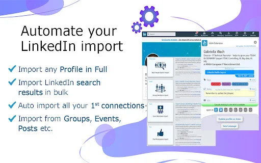 I-download ang Jobin – Pinakamahusay na LinkedIn Automation Tool - Screenshot 2