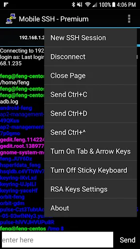 Download Mobile SSH Premium APK – Secure Access sa Android - Screenshot 3