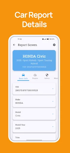 I-download ang VIN Code Scanner – Mabilis na Vehicle History Report - Screenshot 3