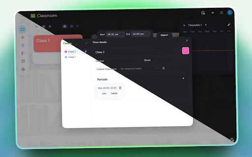 I-download ang Modern Classroom – Gawing Dark Mode ang Classroom - Screenshot 4