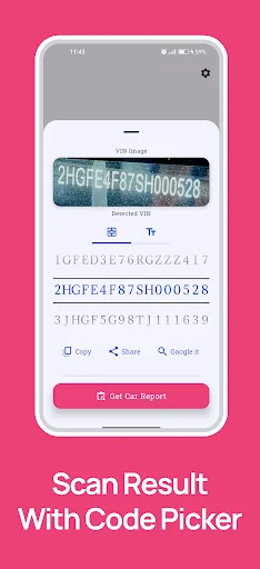 I-download ang VIN Code Scanner – Mabilis na Vehicle History Report - Screenshot 2
