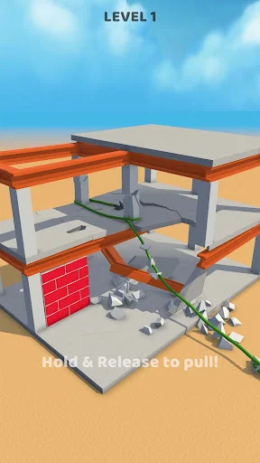 I-download ang Rope and Demolish – Nakakaaliw na Simulation Game - Screenshot 21