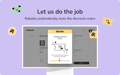 I-download ang Rabatta: Awtomatikong Discount Codes at Makatipid - Screenshot 2