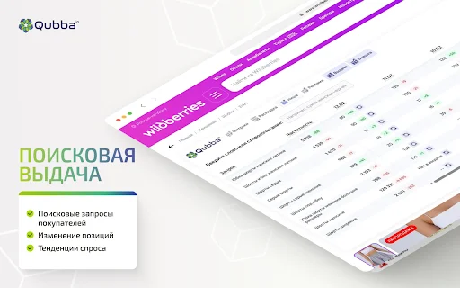 I-download ang Qubba: Pinakamahusay na Analytics para sa Wildberries - Screenshot 2