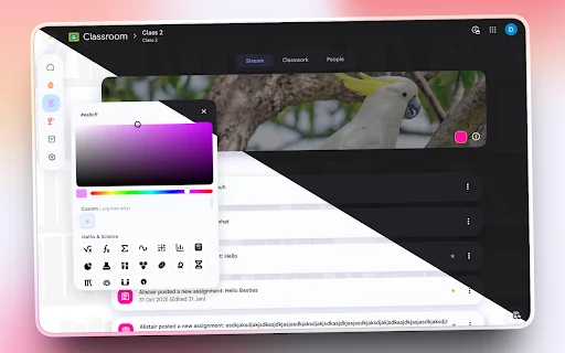 I-download ang Modern Classroom – Gawing Dark Mode ang Classroom - Screenshot 2