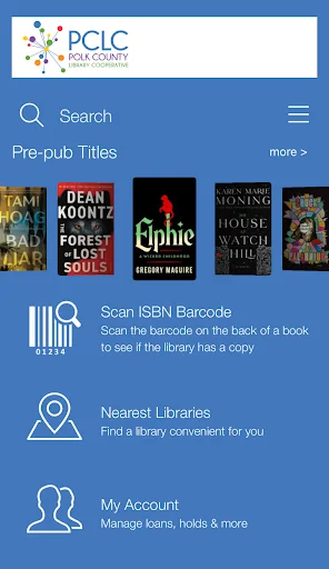 I-download ang Polk County Library Co-op – Libreng Access sa Aklatan - Screenshot 1