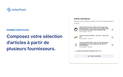 I-download ang InterFast – Mabilis na Pag-import ng Quotes - Screenshot 2