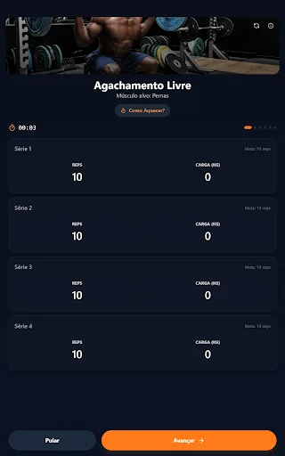 I-download ang Youlift: Força e Hipertrofia – Training Plan na Libre - Screenshot 18